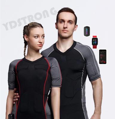 China Gym studio and home commercial professional training bodytek EMS Bluetoos electrodes stimulation suit machine for sale