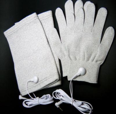 China Comfortable Silver Conductive Heat Therapy Gloves for sale