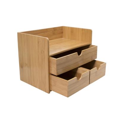 China Multifunctional Removable Solid Wood Home Appliance Display Desk Files Office Storage Organizer for sale