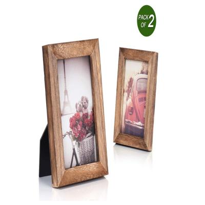 China China factory price high quality children's growth record wooden picture frame for sale