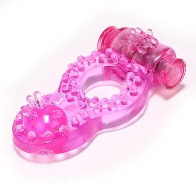 China Strong Vibrating Soft And Flexible Tpr Cockrings C-Rings For Male Masturbation for sale