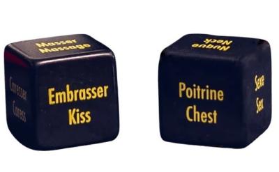 China Durable 20mm Customized Printing Acrylic Kamasutra Dices Secret Play Dices Sex Accessories For Fun for sale