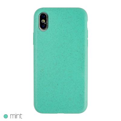 China Hot Selling Biodegradable Shockproof Wheat Straw Shockproof TPU Phone Case From Factory Price for sale