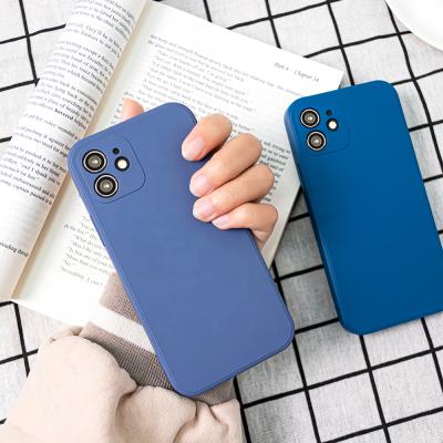 China Shockproof cell phone cases and bags with high quality microfiber inside soft tpu phone case for iphone 13 pro max for sale