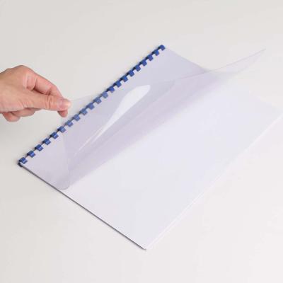 China A4 Plastic Clear Plastic Sheet PVC Sheet Binding Transparent Cover for sale