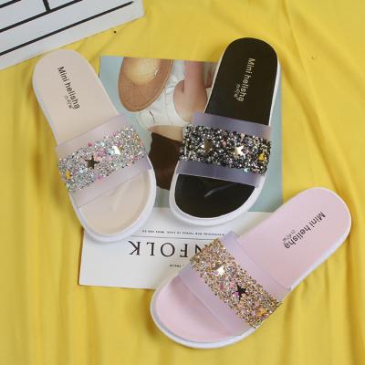 China Fashion trend fashion indoor and outdoor non-slip masonry sandals women's decorative slippers for sale