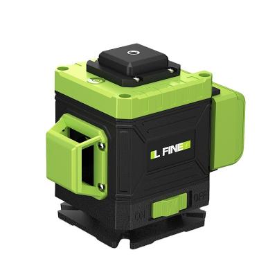 China Professional New Arrive Laser Level Display Level 12 Green Line Laser Level Rechargeable 360 ​​Degree Laser Level 105x125x115 mm for sale