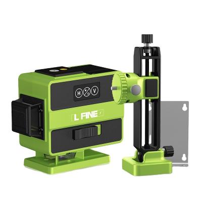 China laser level green beam laser cross 12 line self leveling construction 3d auto rotary level laser level 360 degree tripod 360S1 à venda