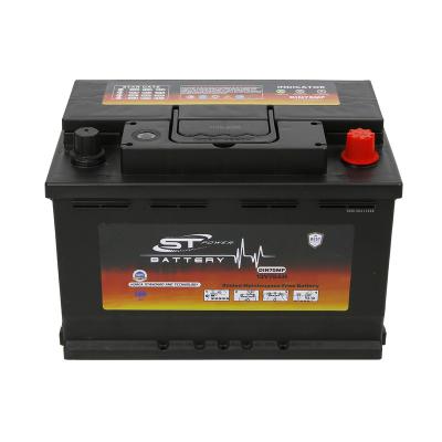 China Starting Battery Total Capacity DIN74 12V 74Ah Maintenance Free Car Battery for sale