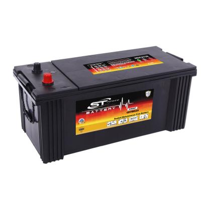 China Starting Battery 12V180Ah N180MF Truck Battery For High Performance Wholesaler Low Temperature Maintenance Free Start for sale