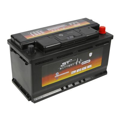 China Starting Battery 12V100Ah N100MF Car Battery For High Performance Wholesaler Low Temperature Maintenance Free Start for sale