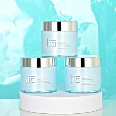 China RTS Cosmetic Good Quality Plastic Package Bottles Eco Elegant Empty Cosmetic Container 200g Empty Cream Jars For Travel for sale