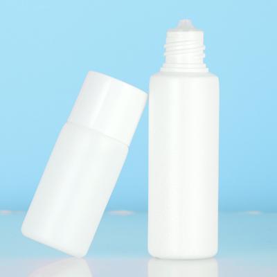 China Skin Care Cream RTS Factory Supply Container 20ml White Cosmetic Makeup Essence Cream Jar Packaging Plastic Bottle For Skin Care for sale