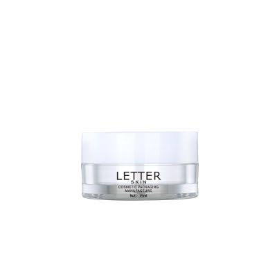 China Other 1oz 2oz 4oz 8oz Empty Pet Face Cream Plastic Clear Environmental Cosmetic Jar for sale