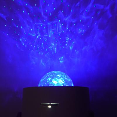 China High Quality Modern USB Remote Control 7W Projection Lamp Music Tripod Rechargeable Star Led Night Light for sale