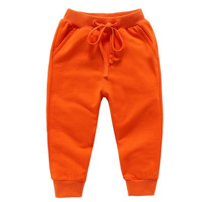 China Anti-Wrinkle Customized Kids Pants Cotton Boys And Girls Jogger Sports Tracksuit for sale