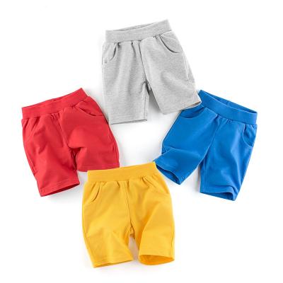 China 2021 Children Summer Custom Anti-pilling Shorts Baby Boy Cotton Terry Sweat Jogger Shorts For Boy for sale