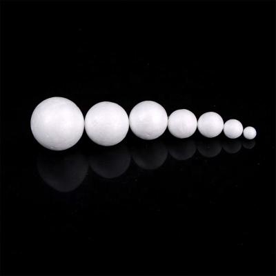 China Christamas Decoration Expanded Polystyrene Balls EPS Wall Hang Foam Decorative DIY Wedding Craft White For Christmas Home Decor for sale