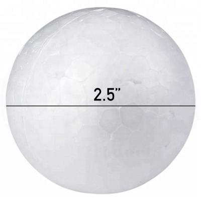 China Christamas Decoration Factory Sale OEM White Styrofoam Ball for sale