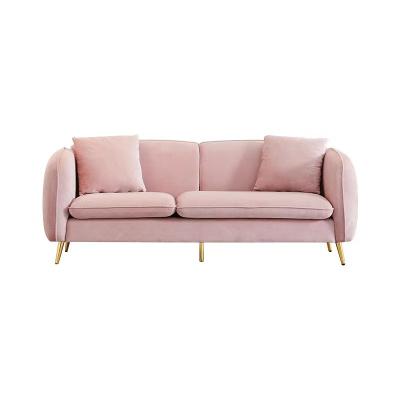 China Comfortable Hot Sale Fabric Sofa Velvet Couch Fabric Sofa for sale