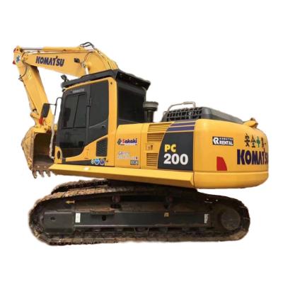 China Original Japanese Komatsu PC200 Construction Machinery Used Excavator For Construction Machinery for sale