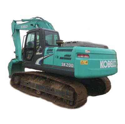 China 6520 Mm SK200-8 Used Kobelco Excavator SK200D Digger Excavator For Construction Machinery for sale