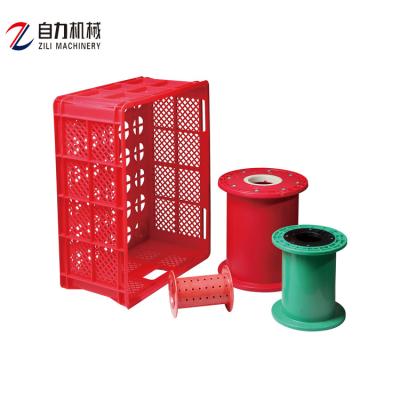 China Stackable Plastic Factory Textile Equipment Turnover Box Case en venta