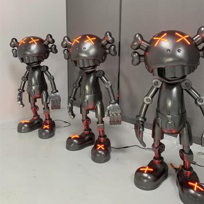 China Modern Creative China Living Room Decorations Resin Tidal Playmechanical Bearmodel Bearbrick Statue for sale