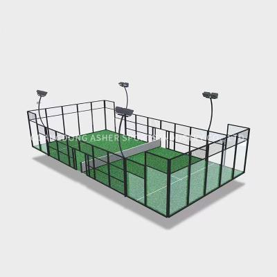 China Área padrão material da corte de Padel do PE, superfície da corte de Padel com grama falsificada à venda