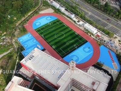 China Rubber Sandwich System Running Track With Excellent Weather Resistance zu verkaufen