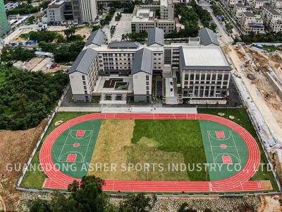 China Prefabricated Running Track With 157.6% Elongation for sale