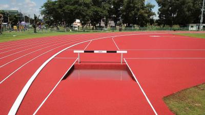 China Top-grade Synthetic Running Track Polyurethane Runway Materials with High Durability Te koop