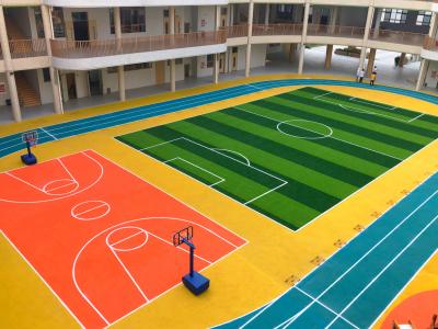 China Top Epdm Track Surface Customized Thickness Custom Color Surface Superior Shock Absorption for sale