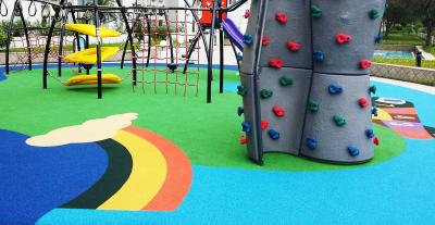 China Customized EPDM Rubber Running Track Excellent Flexibility Slip Resistance Many Colors Available for sale