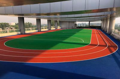 China Customized EPDM Rubber PU Running Track With Excellent Shock Absorption And UV Resistance for sale