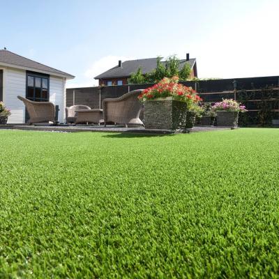 China Natural Look 40mm PE Artificial Grass Synthetic Turf For Patio Backyard for sale