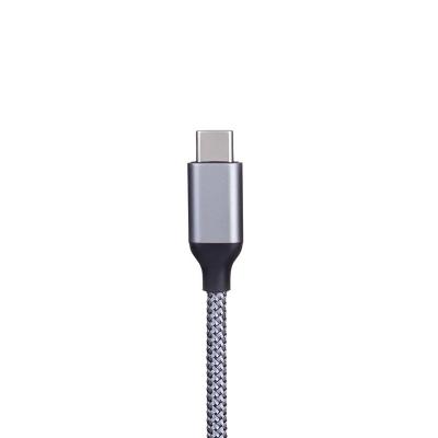 China Video Game Player Gray Nylon Wire Zh 006 High Speed ​​Transfer 10G Usb Cable Type C 5A Android Usb Data Cable for sale