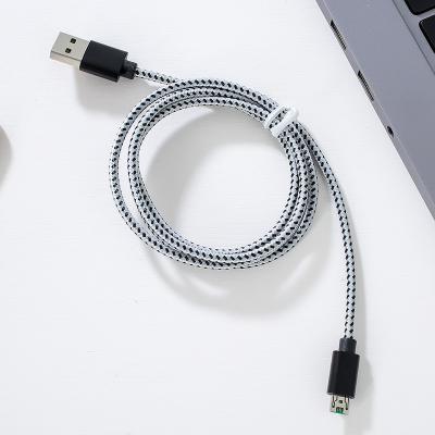 China Customized Mixed Color 100Wpd General Transfer Nylon Braided High Speed ​​Usb To Micro Data Cable For Mobile Phone for sale