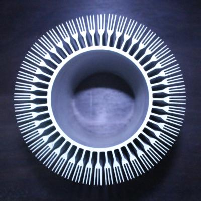 China Aluminum Alloy 6000 Series Aluminum Extrusion Led Light Heatsink for sale