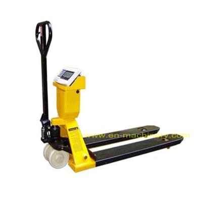 China Manual Hydraulic Hand Pallet Trucks with CE with Metal Lifting Tool for sale