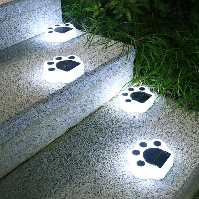 China Waterproof Outdoor Solar Landscape Design Crate Staircase Solar Garden Light Single LED Earth In Lights for sale