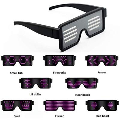 China New Design ABS Fashion LED Party Glasses LED Glasses Party for sale