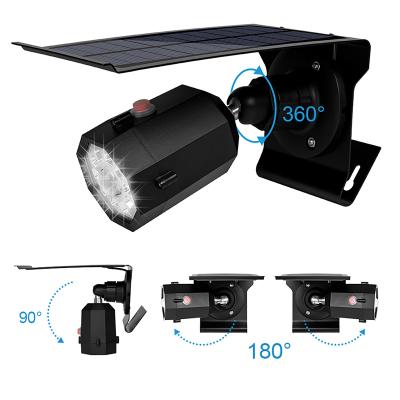 China Solar Powered Outdoor Yard Wall Camera Imitation Solar Powered Garden LED Lighting for sale