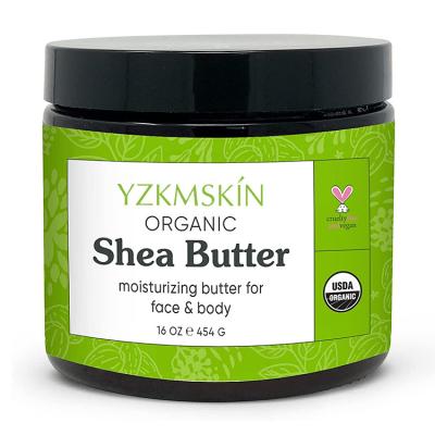 China Moisturizer Wholesale Private Label Vegan Natural Body Lotion Cream Skin Whitening Moisturizing Whipped Shea Body Butter for sale