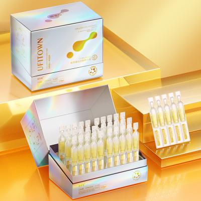 China Skin Revitalizer Private Label Organic Moisturizing Brightening Hyaluronic Acid Ampoule Collagen Serum for Skin Care for sale