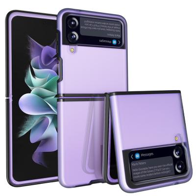 China Anti-fall Anti-scratch Shockproof Protection Crystal Cover Case For Samsung Galaxy Z Flip 3 for sale