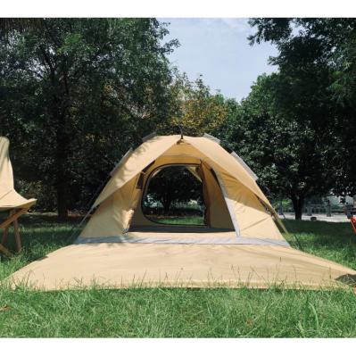 China Extended Type IKSEN IKS-TT016 Automatic Quick Freeze Camping Tent High Pop Up Tent Dome Tents for sale