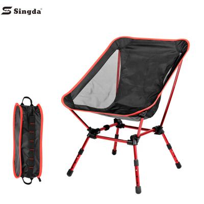 China Outdoor Equipment Hiking Camping Singda Chair Popular Luxury Outdoor Lightweight Backpacking Chairs Compact Portable Folding Chairs With Side Pockets for sale