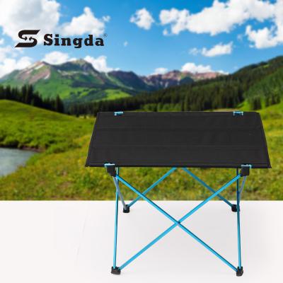 China Easy Carry Camping Table Ultralight Folding Portable Compact Roll Up Camp Tables With Carry Bag For Outdoor Camping Picnic Hiking OEM for sale