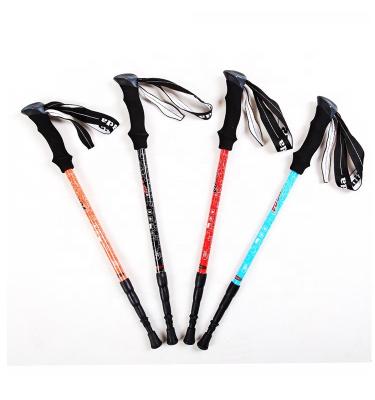 China Durable Outdoor Foldable Mountaineering Sticks Pole for sale